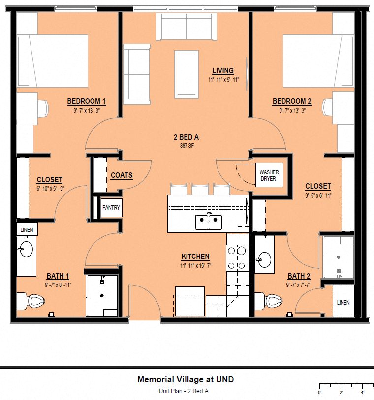 Suite A Floorplan